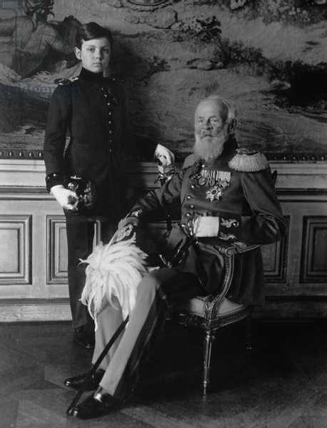 Image Of Prince Regent Luitpold Of Bavaria With The Hereditary Prince