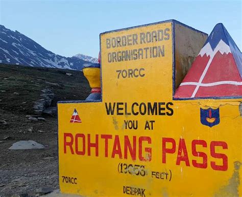 Rohtang Pass Opened Before Schedule – GKToday