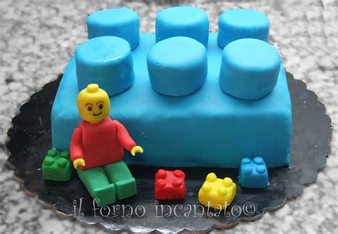 Torta Lego Il Forno Incantato Lego Cake Lego Man Fondant