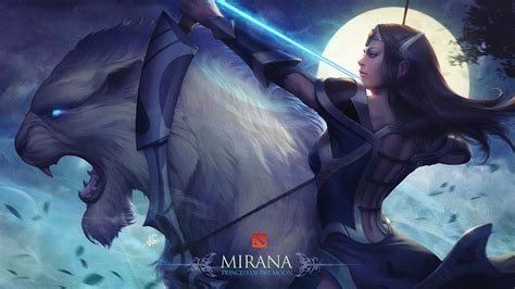 Mirana Dota 2 Desktop Wallpapers - Wallpaper Cave