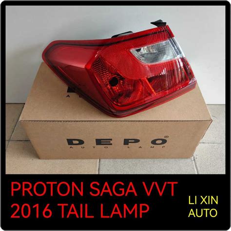 Proton Saga Vvt Tail Lamp Tail Light Depo Lampu Belakang