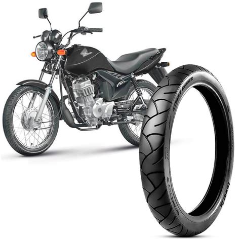 Pneu Moto CG 125 Fan Levorin By Michelin Aro 18 90 90 18 57p Traseiro