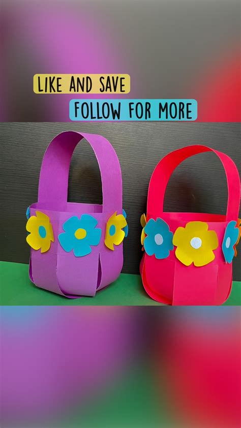 Cute And Easy Easter Basket Craft Artofit