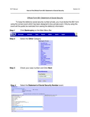 Fillable Online Mab Uscourts Social Security Information Official Form