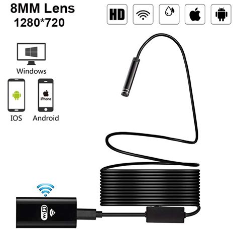 Wireless Wifi Hd P Mm Endoscope Camera M M Wifi Outdoor Usb