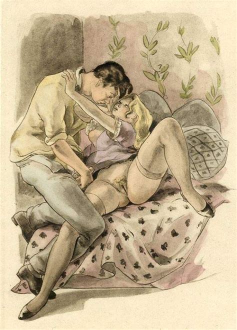 Retro Erotic Drawings