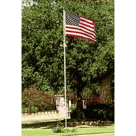 20ft Valley Forge Aluminum Flagpole Hand Made By Veterans | Flag pole ...