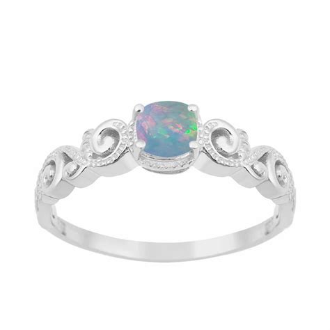 Sterling Silver Ethiopian Opal Cushion Cut Mm Women S Solstic