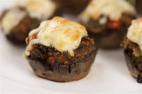 Mediterranean Stuffed Mushrooms Recipe