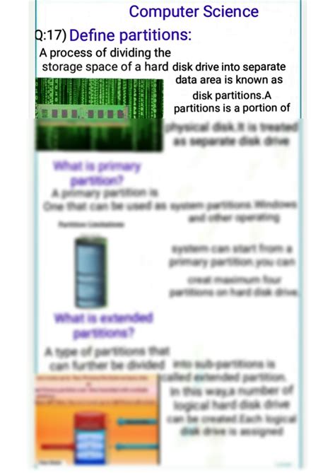 SOLUTION What Is Partitions And It S Type Studypool