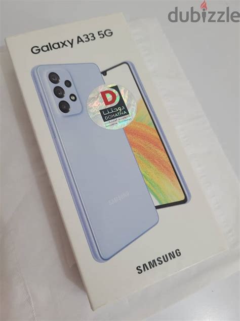 New Samsung Galaxy A33 5g Doule Sim Blue Color Sealed Box Mobile