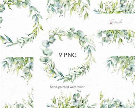 Greenery Borders Artofit