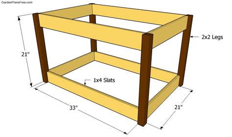 Deck Box Plans | Free Garden Plans - How to build garden projects