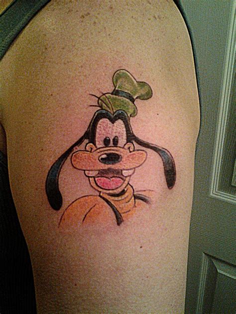 Goofy Tattoo By Spdmngtruper On Deviantart