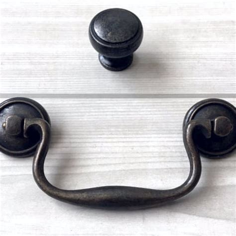 2 3 4 Vintage Style Bail Drawer Pulls Handles Drop Etsy