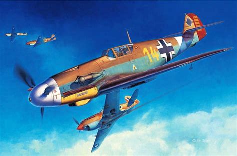 Messerschmitt Bf 109f 4 Trop Hans Joachim Marseille Vs Curtiss Tomahawk