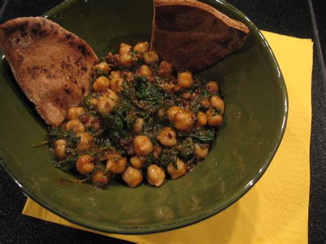 Cookin And Craftin Spanish Style Spinach And Chickpeas