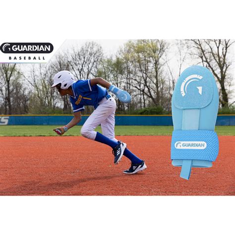 Guardian Baseball Sliding Mitt Pack Of 2 Black Columbia Blue