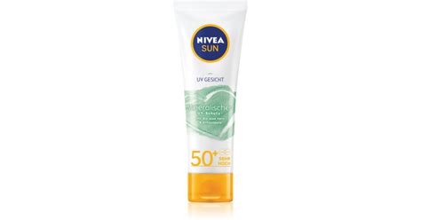 Nivea Sun Mineral крем для загара лица SPF 50+ | notino.ru