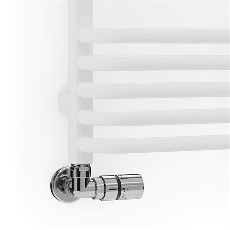 Terma Alex H1140 X W500mm White Heated Towel Rail