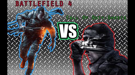 Battlefield 4 Vs Call Of Duty Ghosts Youtube