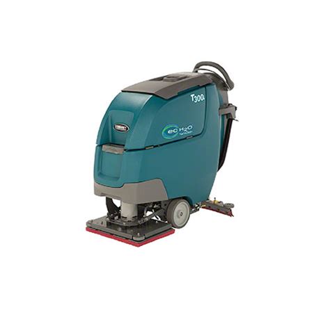 Demo Tennant T300e Orbital Walk Behind Floor Scrubber W Ec H2o