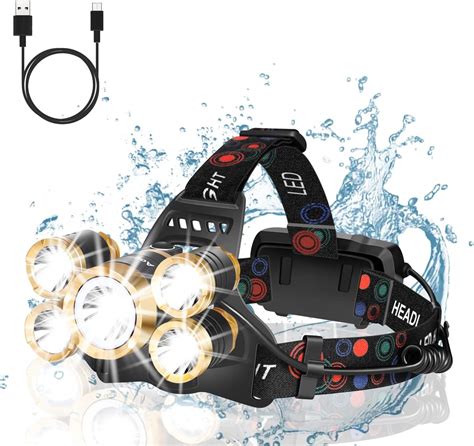 Amazon Hbjh Headlamp Ultra Bright Rechargeable Led Headlamp Cree