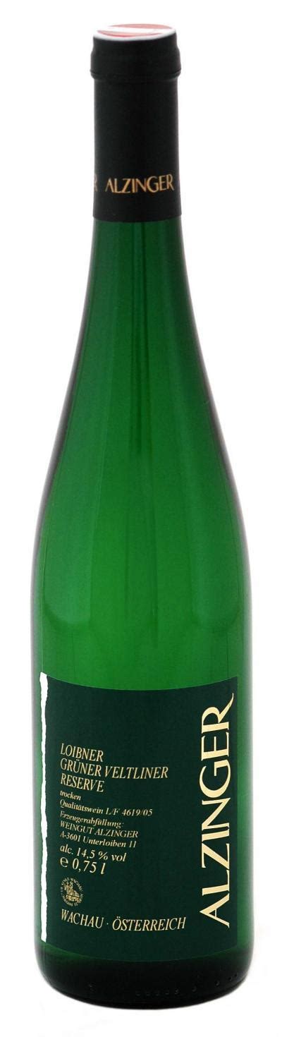 Grüner Veltliner Smaragd Loibner Weingärten 2003 Alzinger Bei