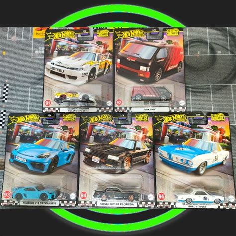 Hot Wheels PREMIUM Boulevard Dash U LBWK NISSAN SILVIA S SKYLINE R ADVAN MBK VAN PORSCHE