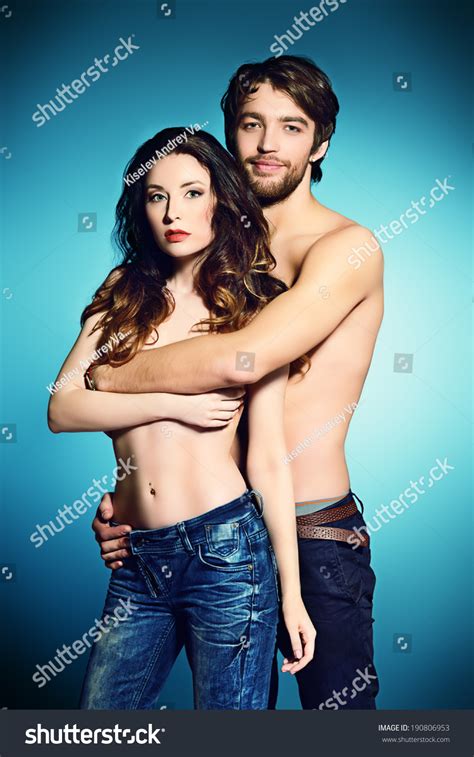 Beautiful Passionate Naked Couple Love Studio Stock Photo Shutterstock