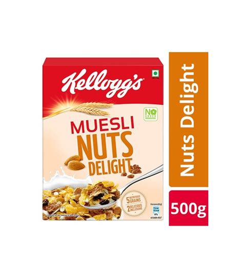 Kelloggs Muesli Nuts Delight Weight Gm