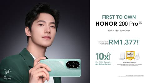 Honor Pro Early Bird Special Gets You Rm In Free Gifts With