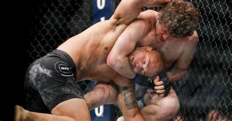 Askren Wins Ufc Debut With Controversial Submission Of Lawler Mma