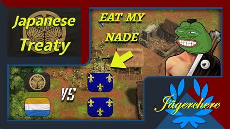 This Never Gets Old 2v2 Treaty With Japanese AOE III DE YouTube