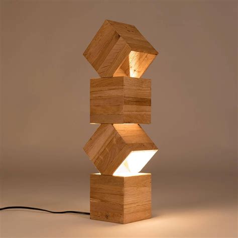 Danquen Handmade Wooden Design Floor Lamp - Etsy New Zealand | Lampade, Lampade in legno, Luci ...