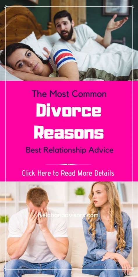 Most Common Reasons For Divorce Relationadvisors Marriage Problems Marital Counseling