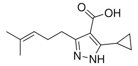 Cyclopropyl Methyl Pentenyl H Pyrazole Carboxylic Acid