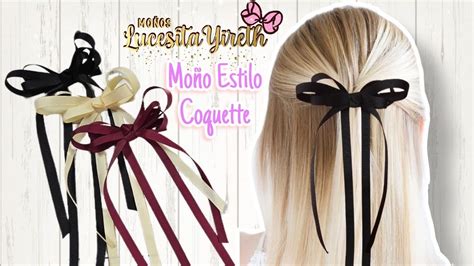 Mo O Coquette En Tendencia List N De Cm Tendencias Hairbows Facil