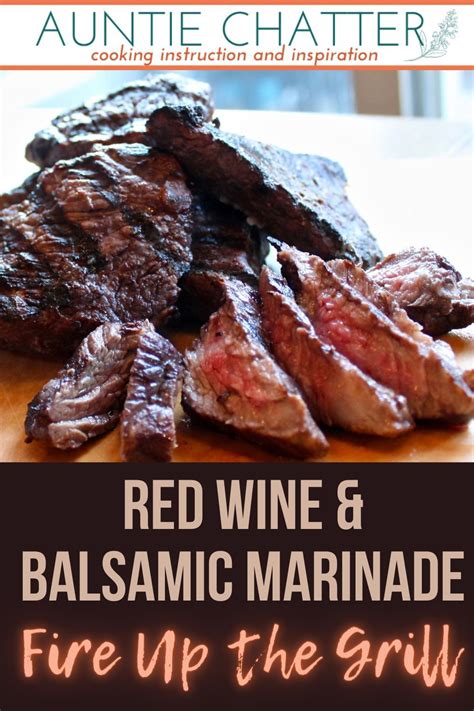 Red Wine Steak Marinade Artofit