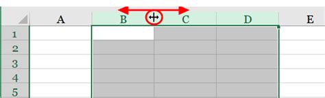 Excel Come Allargare E Restringere Colonne