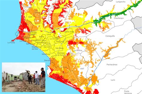 Los Distritos Más Vulnerables Frente A Un Sismo Y Tsunami En Lima Y El