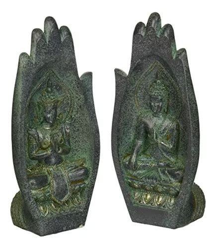 Diseño Toscano Ql301785 Namaskara Mudra Buda Manos Estatua Meses sin