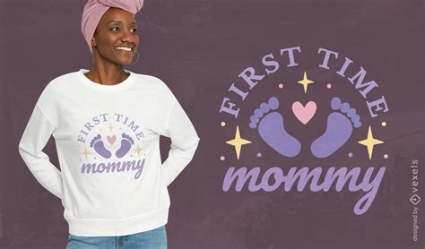 New Mom Celebration T Shirt Design Vector Download