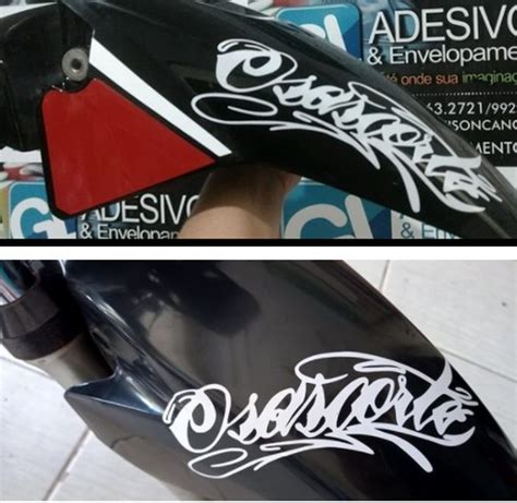 Adesivo Osascorte Cm X Cm Para Moto Capacete Unid