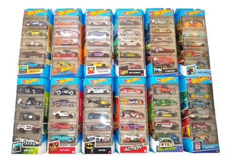 Carrinho Hot Wheels Pack 5 Miniaturas Selecione 1 Set Frete grátis