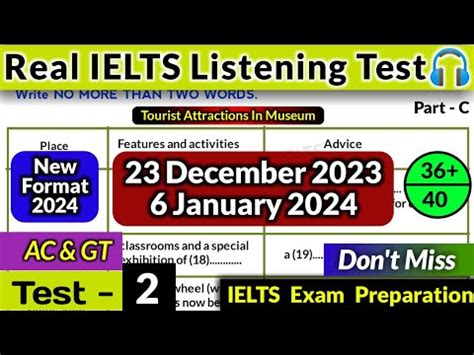 Very Hard Listening Test Bc Idp Real Ielts Listening Test