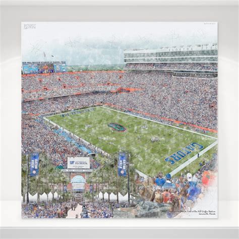 Doak S. Campbell Stadium Print, Florida State Seminoles Football