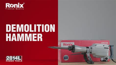 Demolition Hammer 14 Kg 2814L Ronix Tools