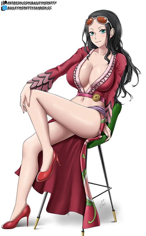 Nico Robin Cosplaying As Boa Hancock R Onepiece