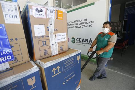 Cear Recebe Lote Mil Doses De Vacina Da Pfizer Contra A Covid